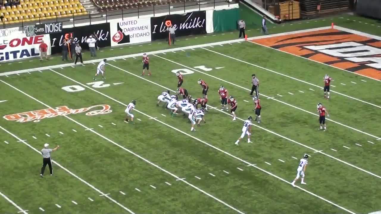 Pocatello High School vs. Blackfoot High School Josh Powell highlights