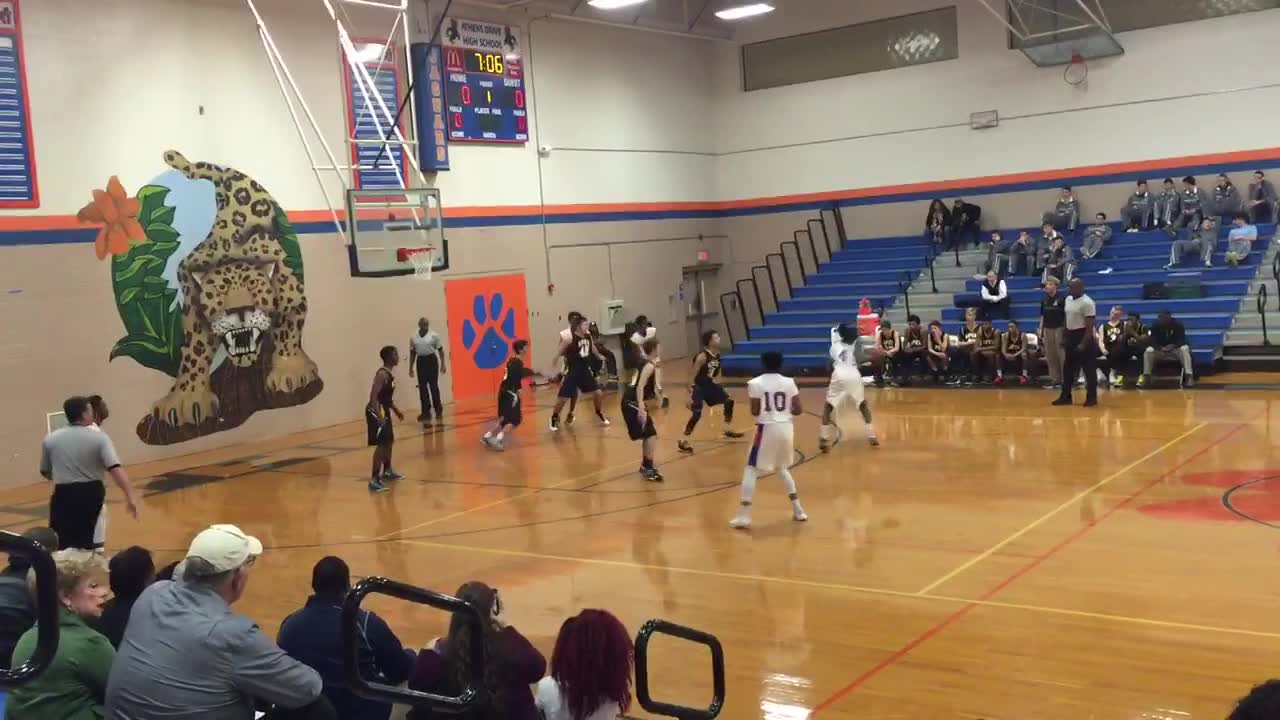 Athens Drive High School vs. Apex Cardel Mitchell highlights