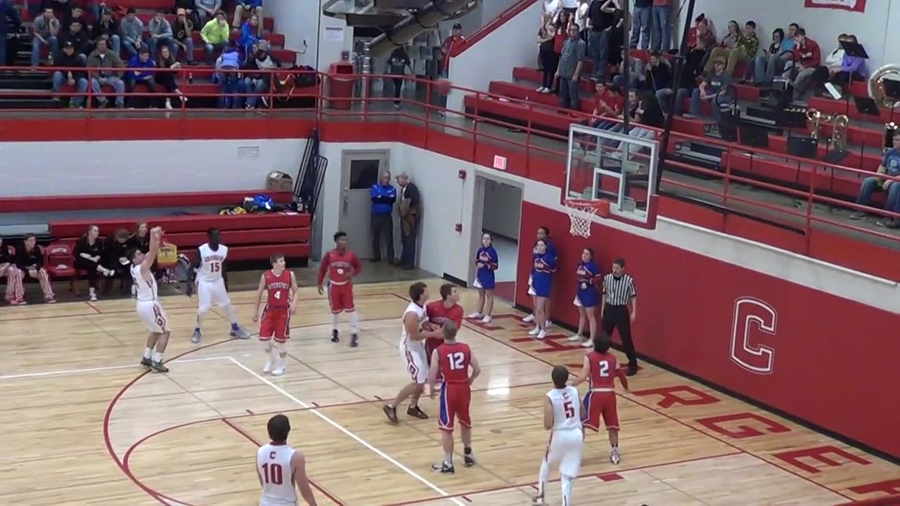Chariton High School vs. Interstate 35 High School Daric Laing highlights