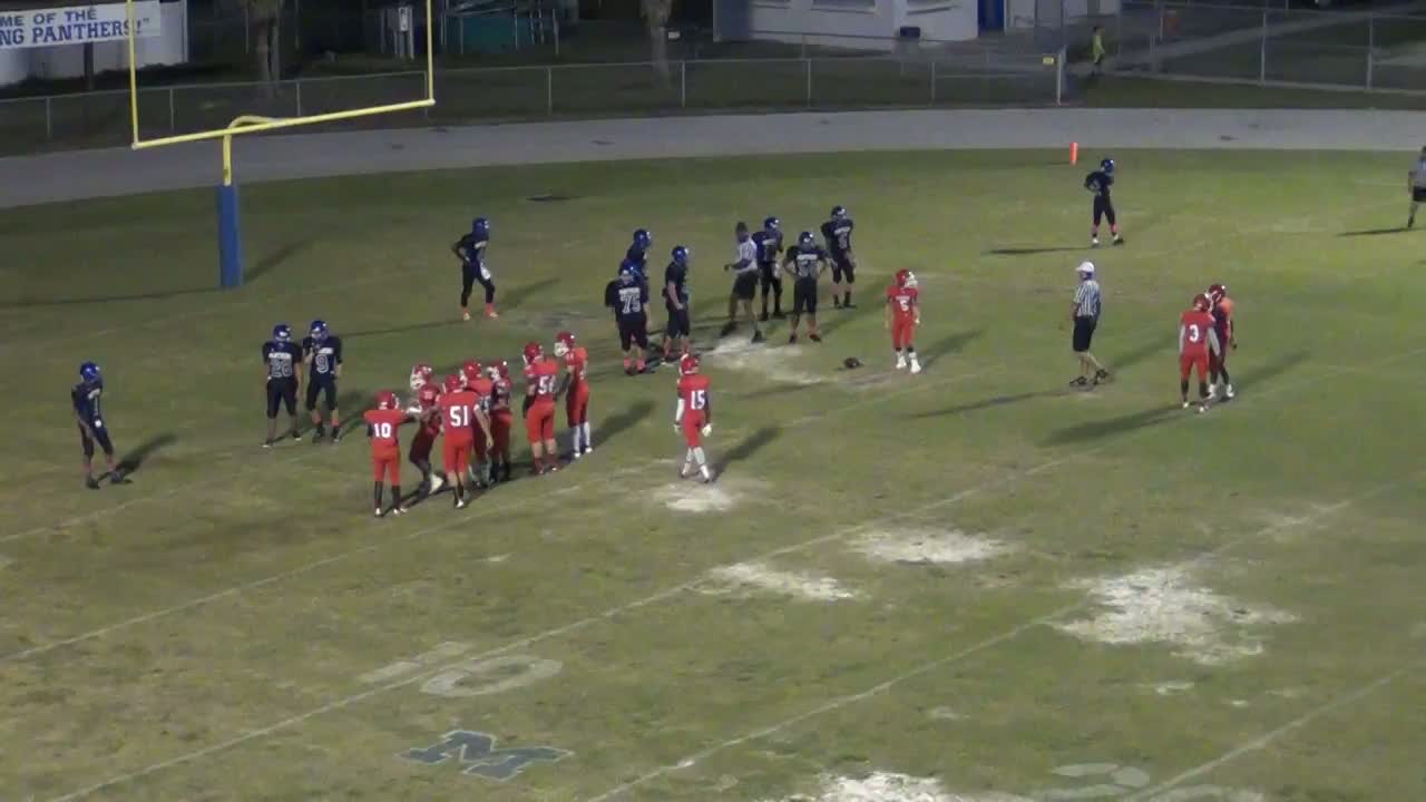 Frostproof High School vs. Mulberry High School JV Chester Boatwright highlights