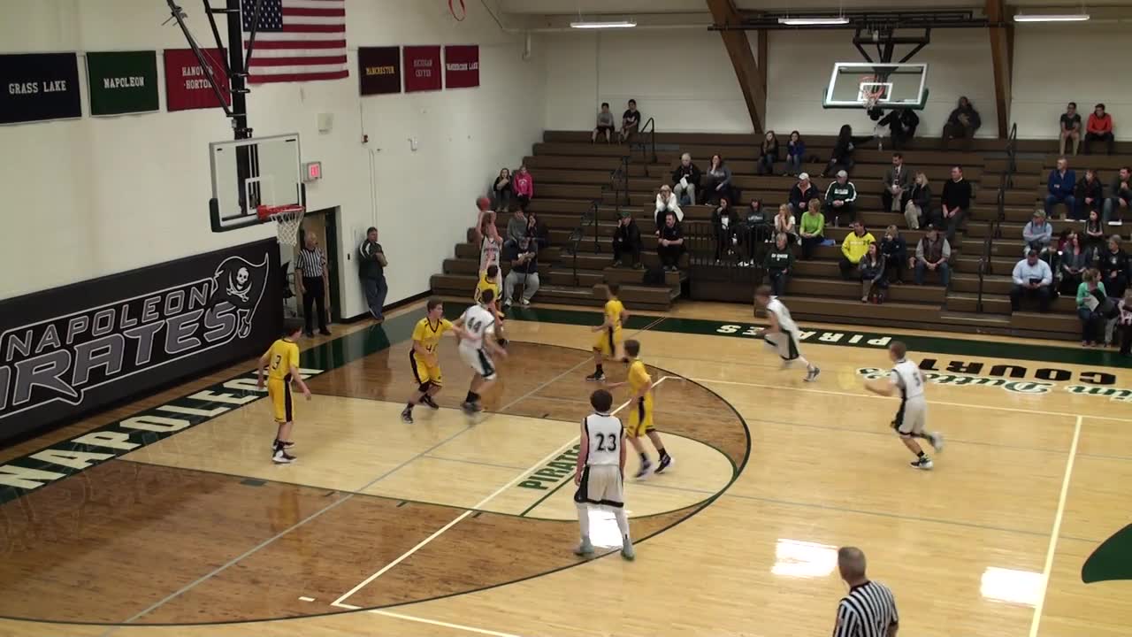 Napoleon High School vs. Onsted Riley Elliott highlights