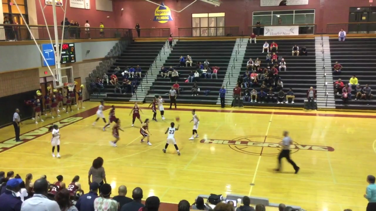 Hillgrove High School vs. Mill Creek High Aisya Davis highlights