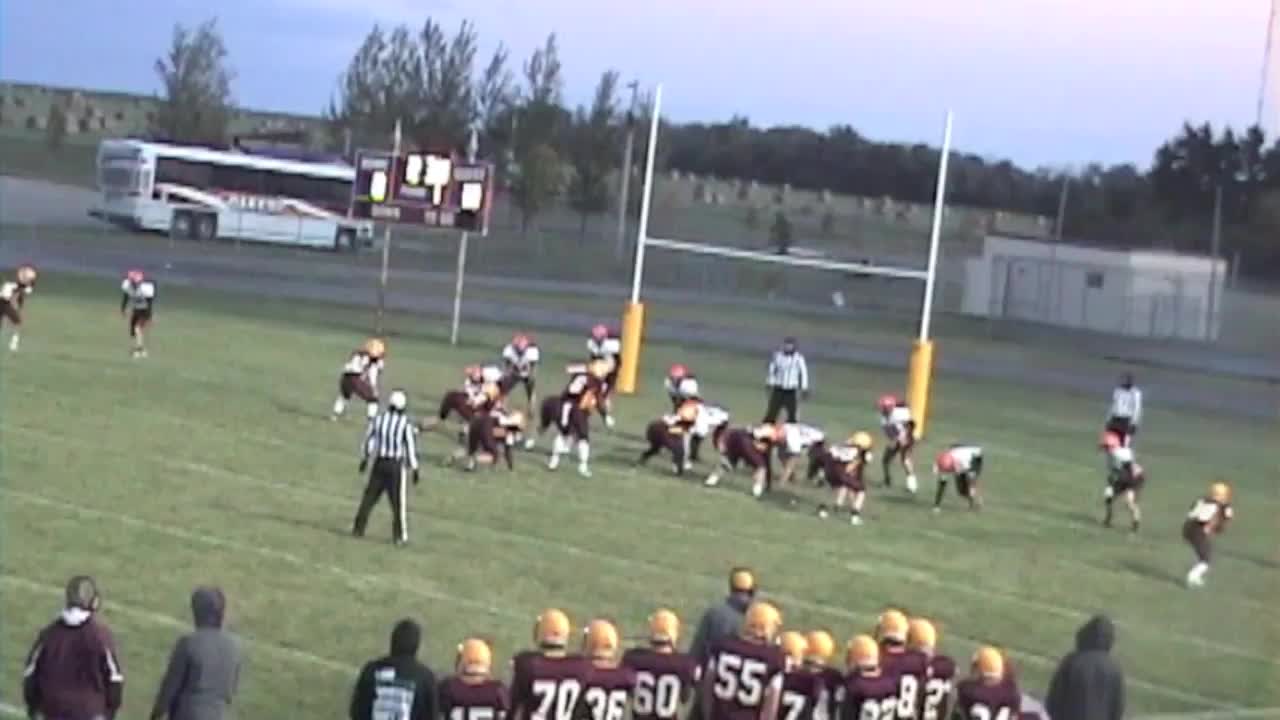 Oakes High School vs. Kidder County coop Brody Bartholomew highlights