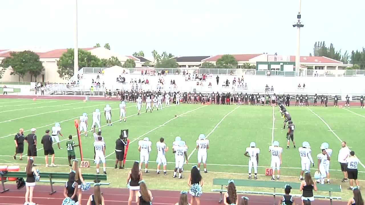 West Broward High School vs. Flanagan High School Boys JV Football