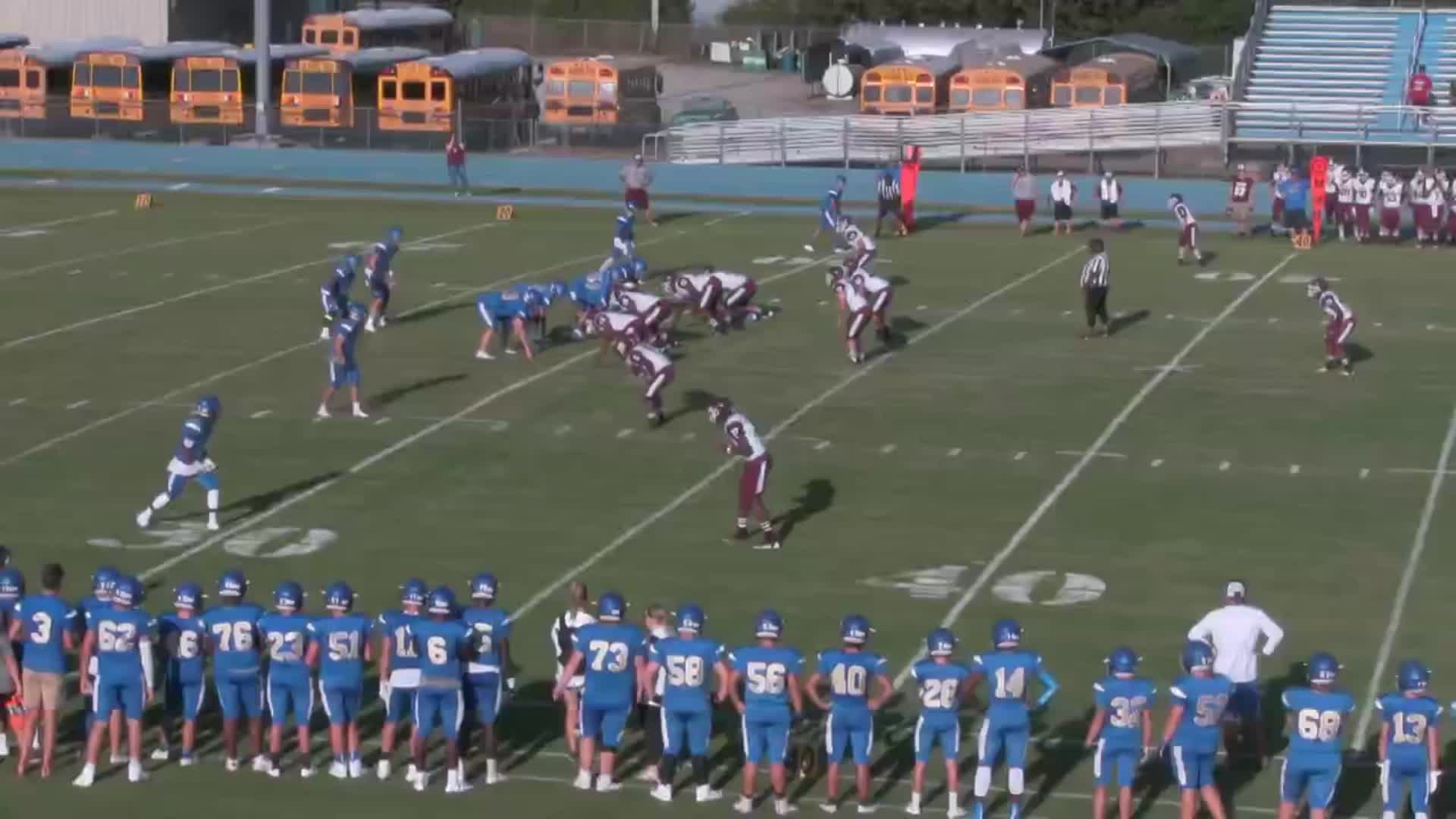 DeWitt HS Football Video "Highlight of Barton High School" MaxPreps