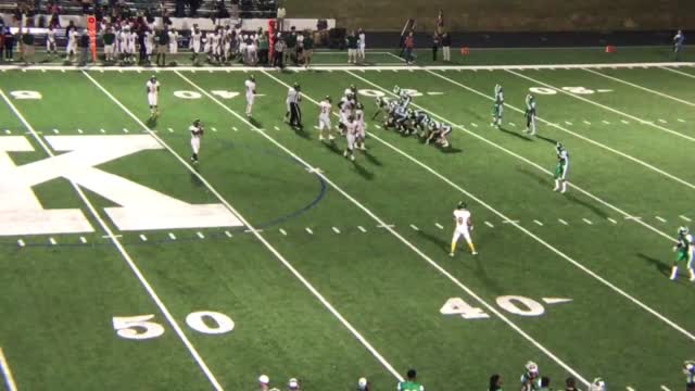 Varsity Football A L Brown High School Kannapolis North