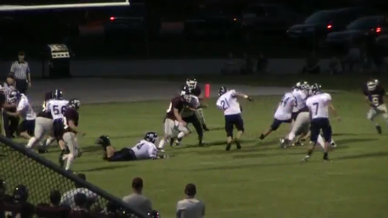 vs. Metcalfe County High School Football Carlton Huff highlights Hudl