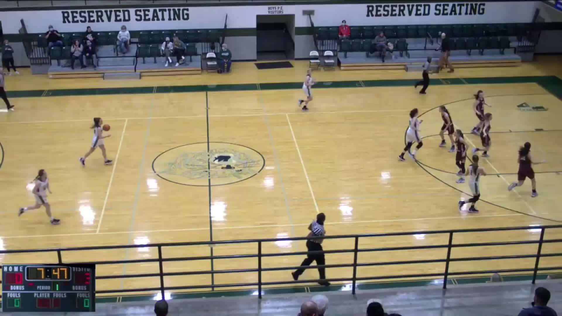 Greenbrier HS Girls Basketball Video "Highlight of East Robertson High