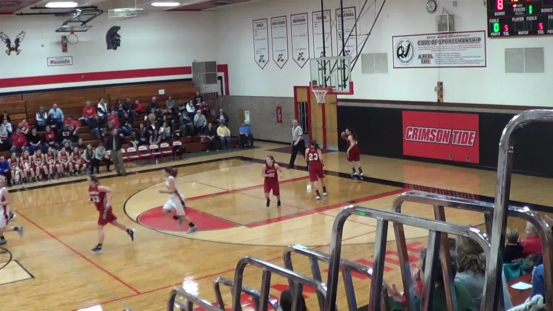 Edgerton High School Erin Nyhus highlights Hudl