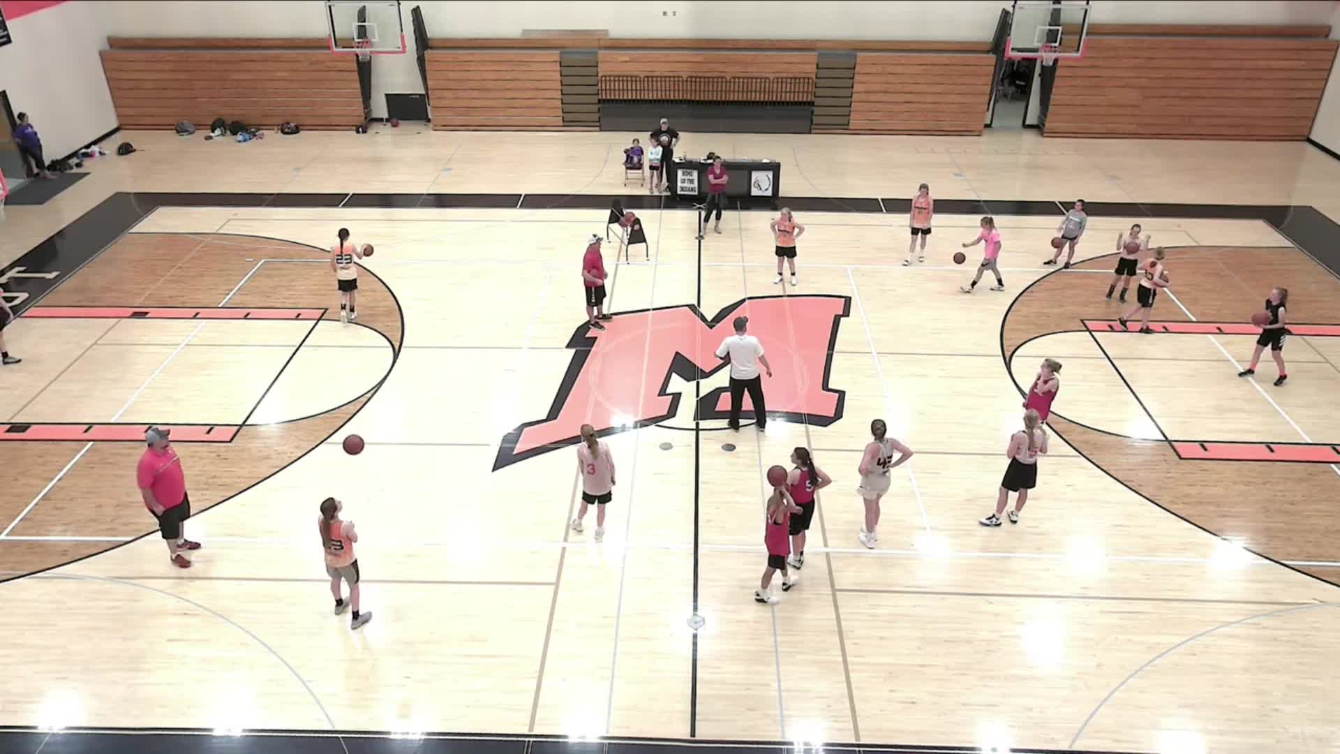 Varsity Gym Camera Recording Mishicot High School highlights Hudl
