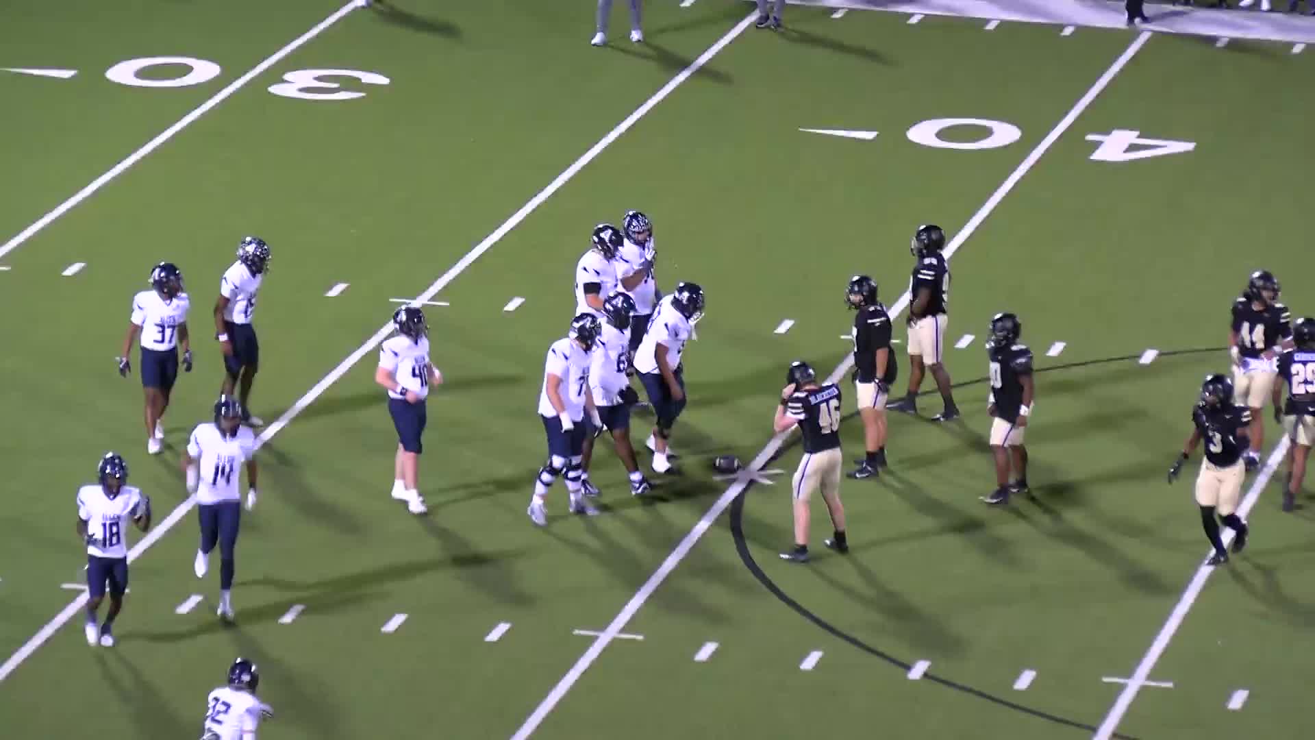 Run Blocks vs Plano East | 2025 | OL #73