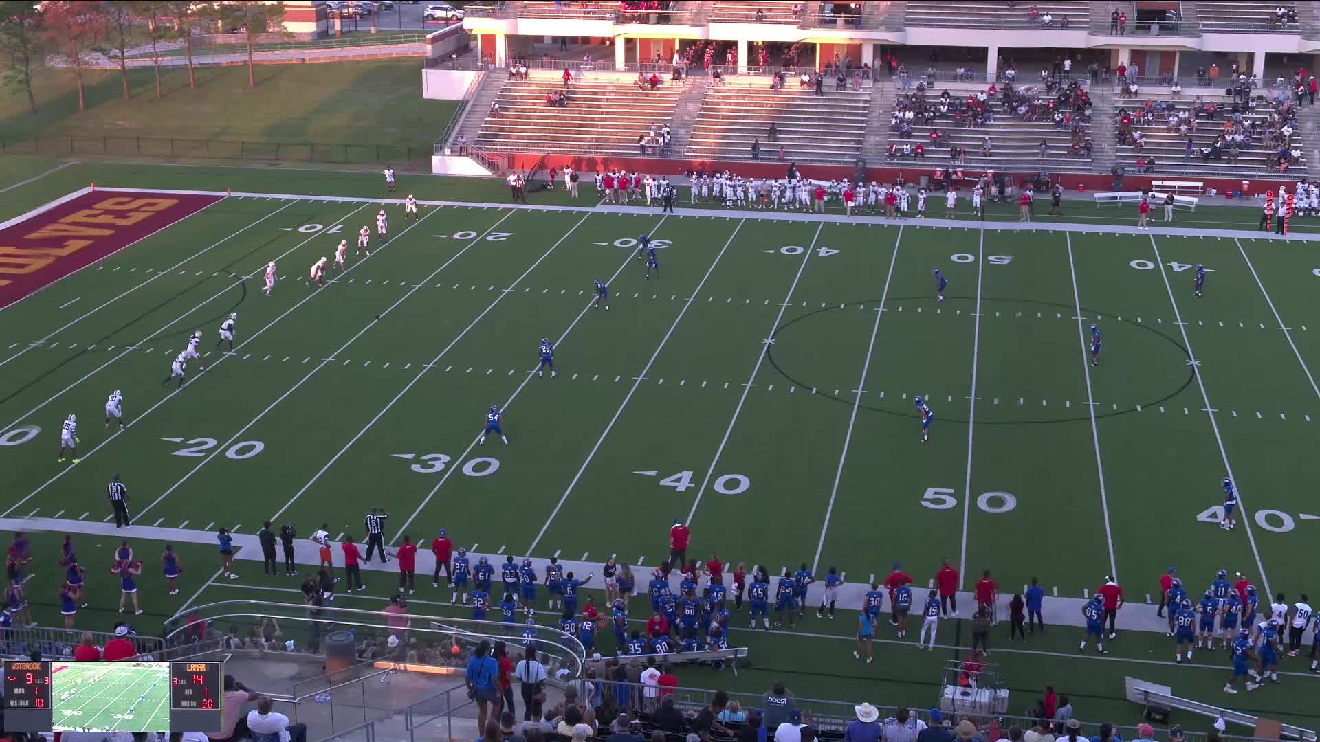 Lamar High School Terence Durham, Jr. highlights Hudl