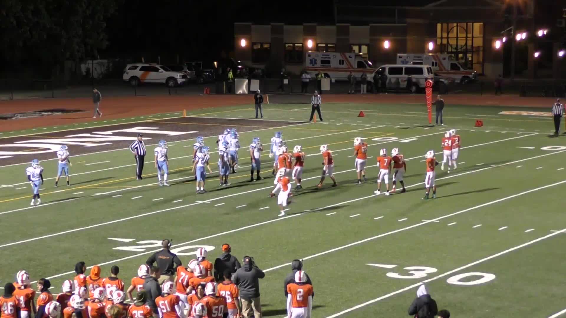 Dumont HS Football Video "Dumont football highlights Mahwah High School