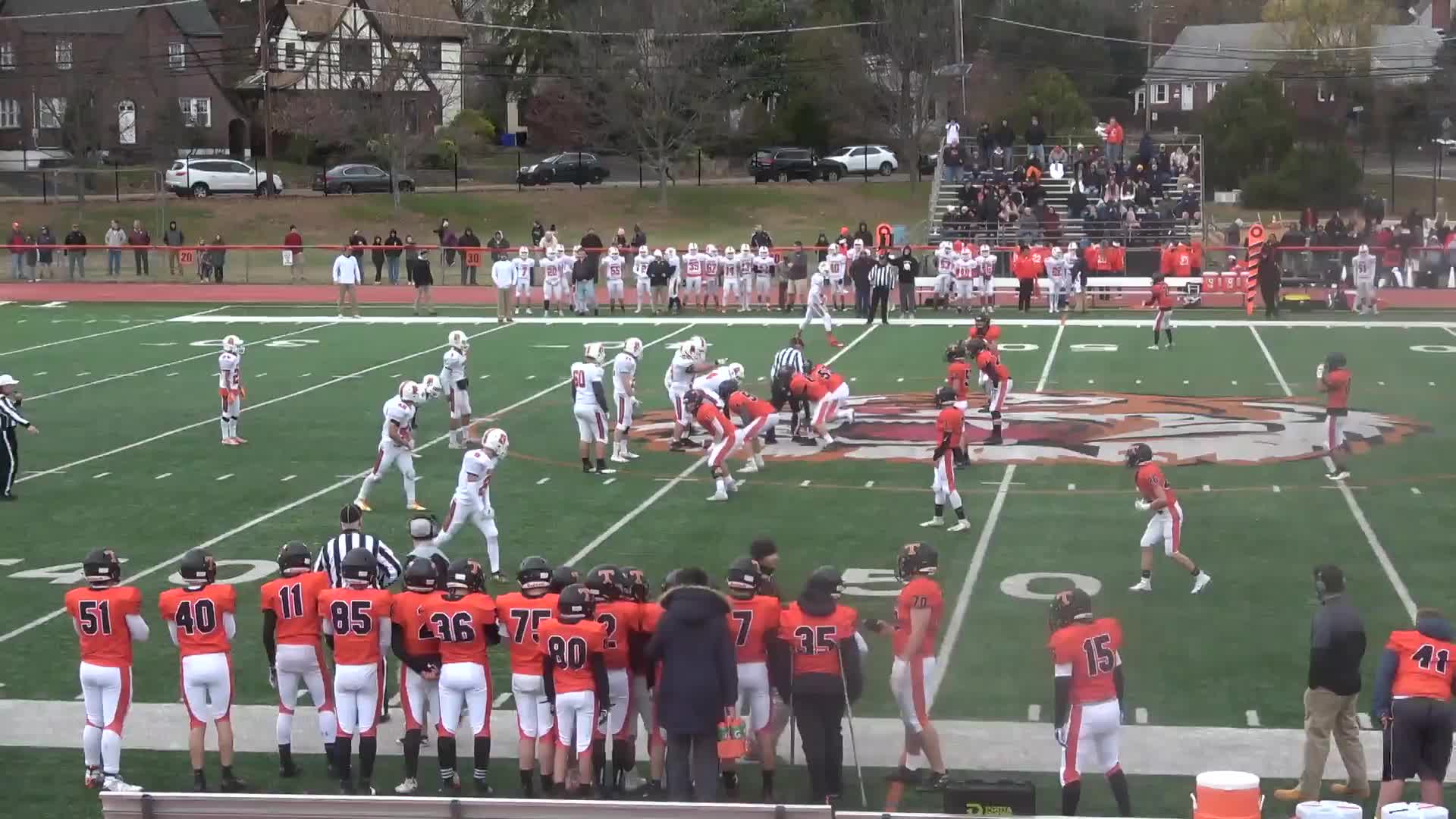 Dumont HS Football Video "Dumont football highlights Tenafly High