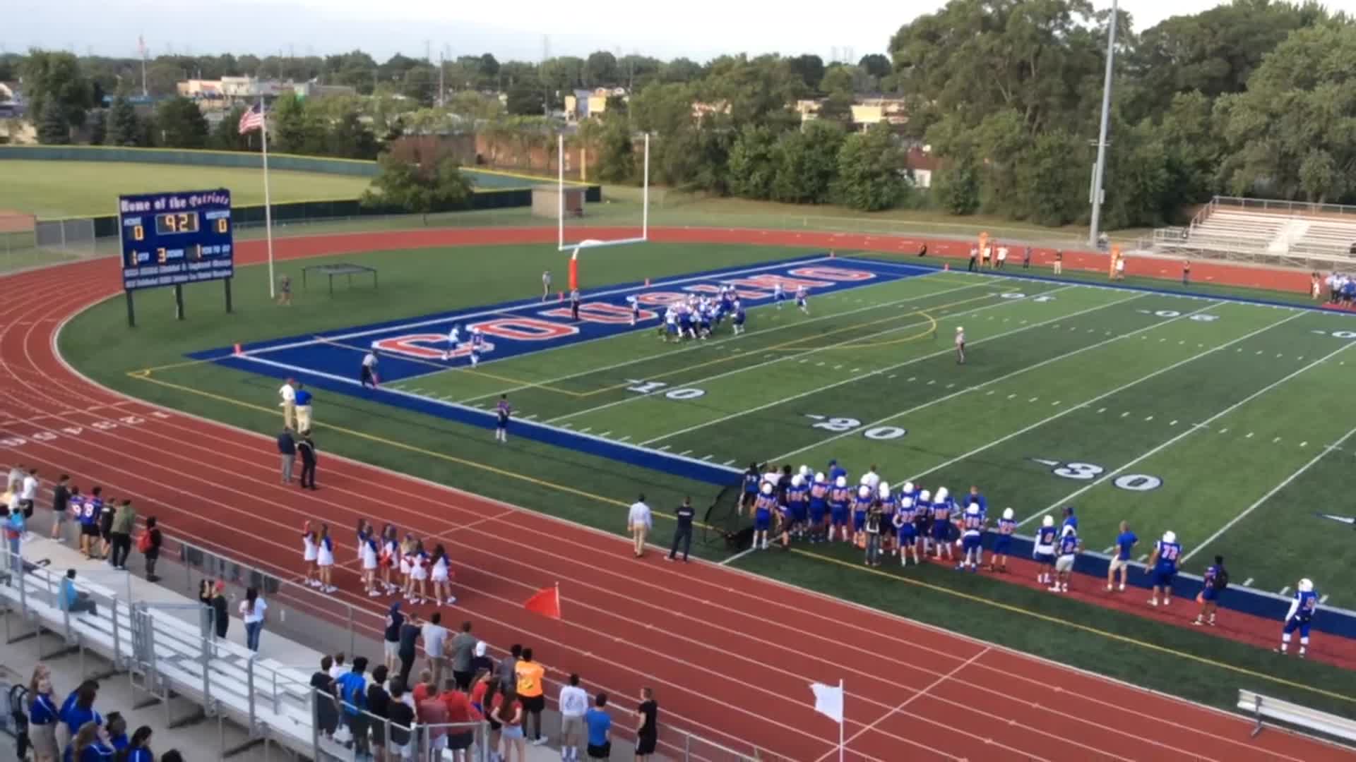 Warren WoodsTower HS Football Video "Warren WoodsTower football