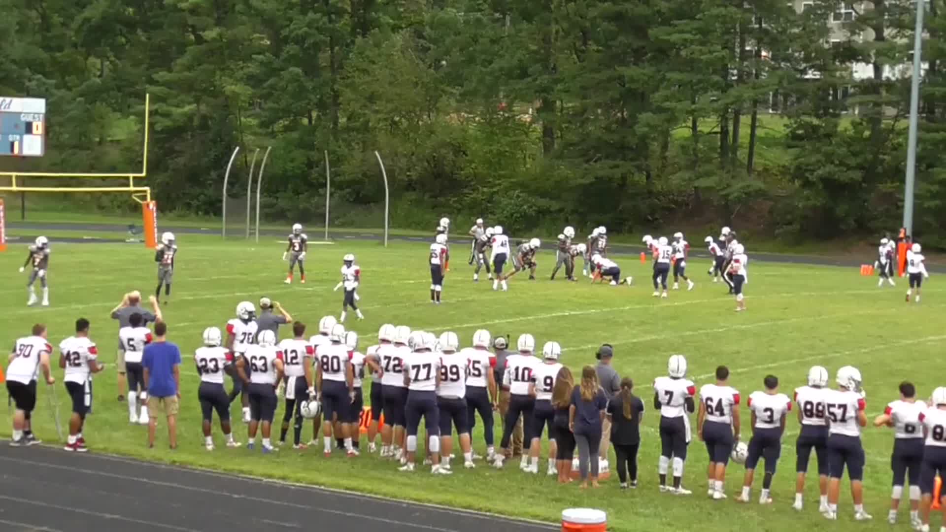Bel Air HS Football Video "Bel Air football highlights Overlea High