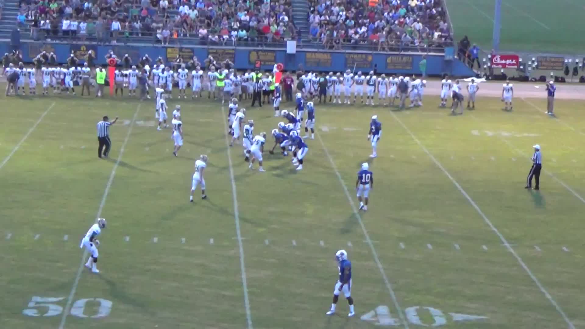 Poplarville High School Wayne Overman III highlights Hudl