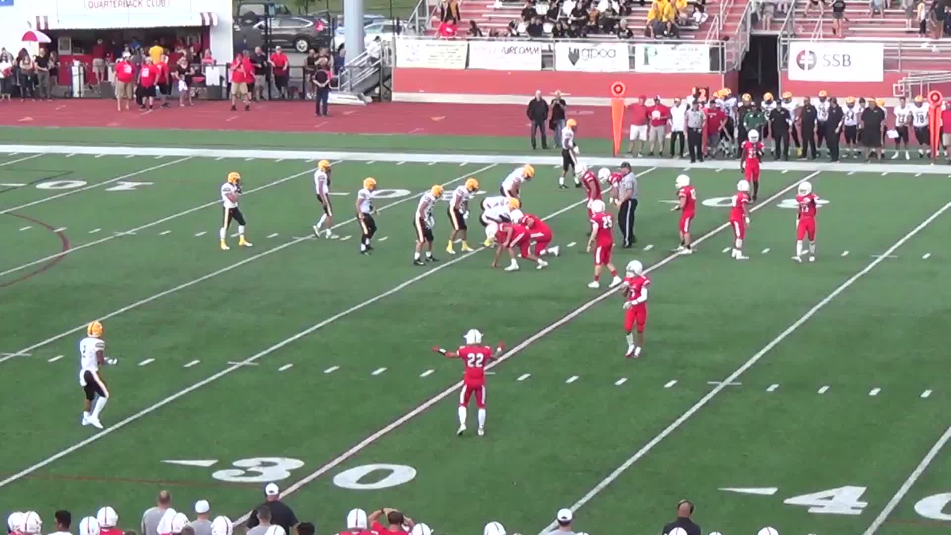 Moon Area HS Football Video "Moon Area football highlights Montour High