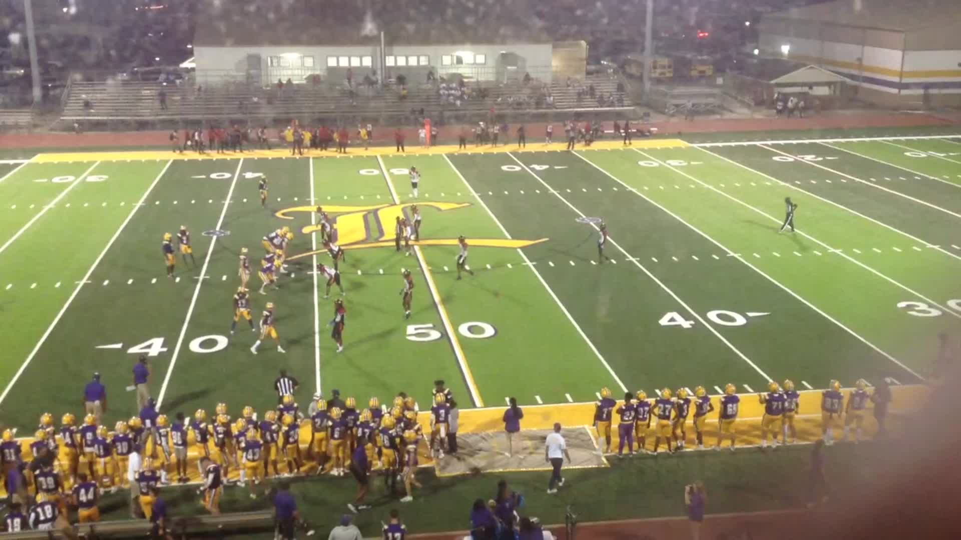 Lutcher High School marlon turner highlights Hudl