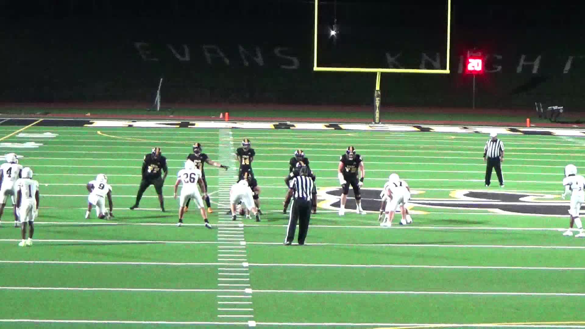 Evans High School Sa’Quan Marshall highlights Hudl