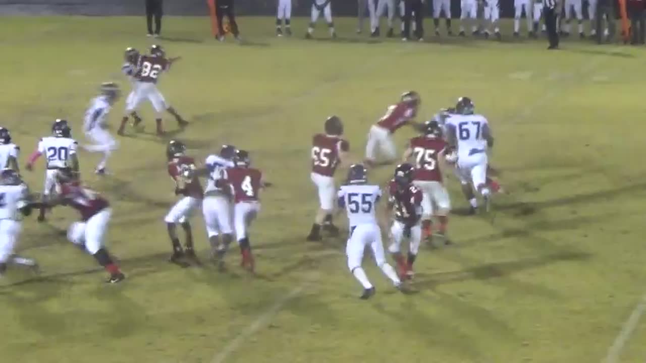 vs. Deep Creek High School JV Football Dy'Quan McGhee highlights Hudl