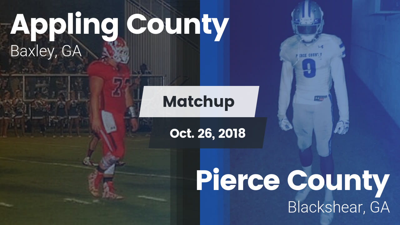 Appling County Hs Football Video Matchup Appling County High Vs