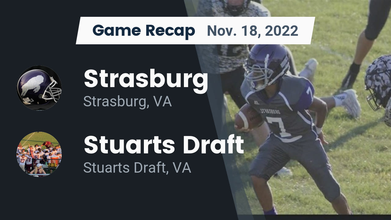 Strasburg (VA) High School Sports Football, Basketball, Baseball
