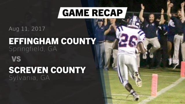 Effingham County Football Effingham County High School