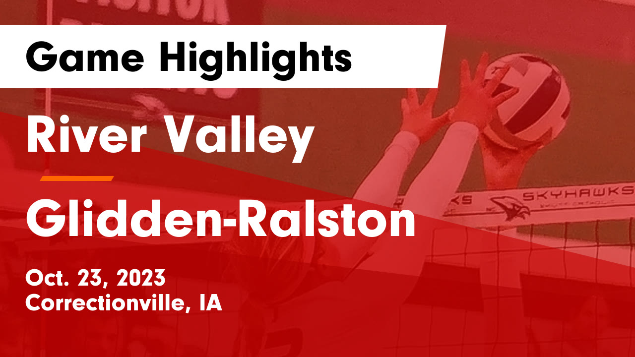 River Valley vs GliddenRalston Game Highlights Oct. 23, 2023 River