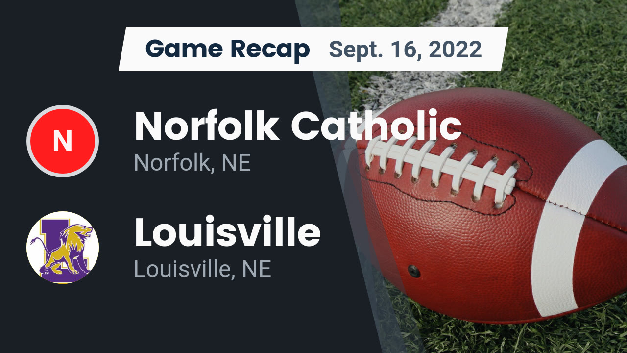 Videos Norfolk Catholic Knights (Norfolk, NE) Varsity Football