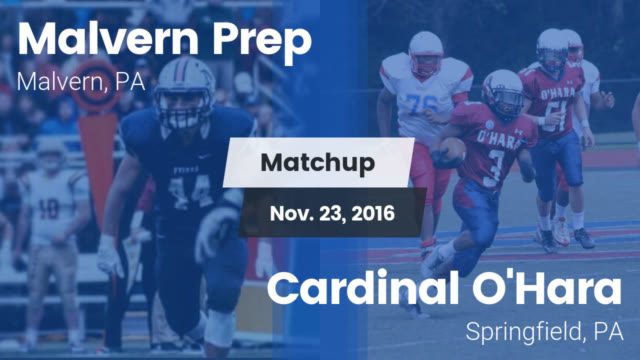 Boys Varsity Football Malvern Prep High School Malvern