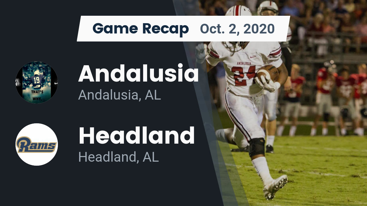 Andalusia HS Football Video "Recap: Andalusia vs. Headland 2020" | MaxPreps Andalusia HS Football Video "Recap: Andalusia vs. Headland 2020" | MaxPreps