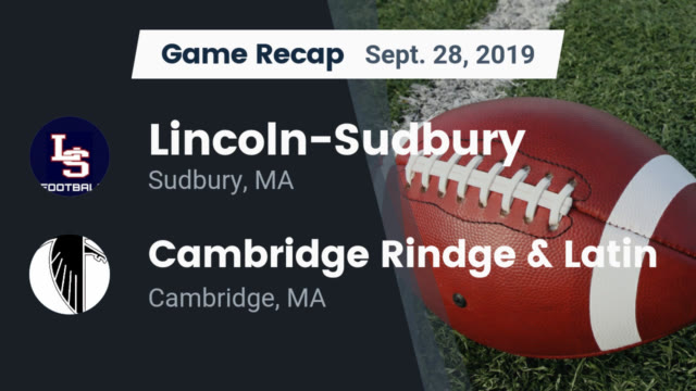 Boys Varsity Football Lincoln Sudbury High School Sudbury
