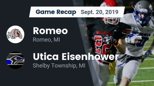 Boys Varsity Football Romeo High School Romeo Michigan
