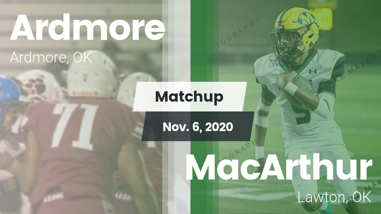 Ardmore High School Ok Varsity Football