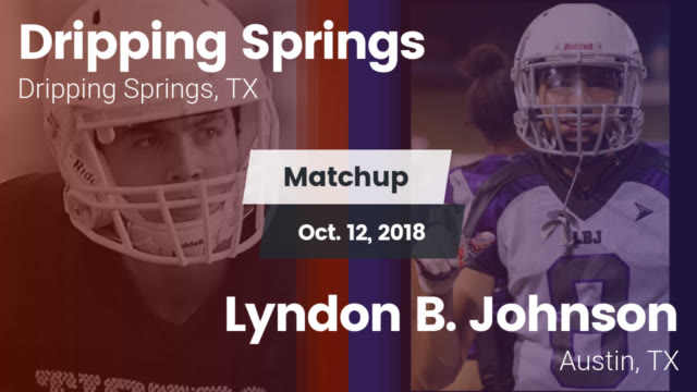 Boys Varsity Football Dripping Springs High School Dripping