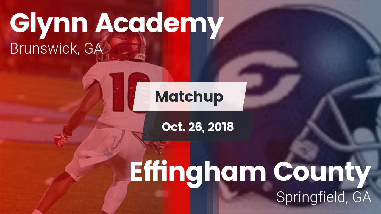 Glynn Academy Hs Football Video Matchup Glynn Academy High Vs