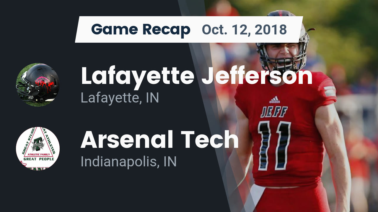 Lafayette Jefferson Hs Football Video Recap Lafayette Jefferson