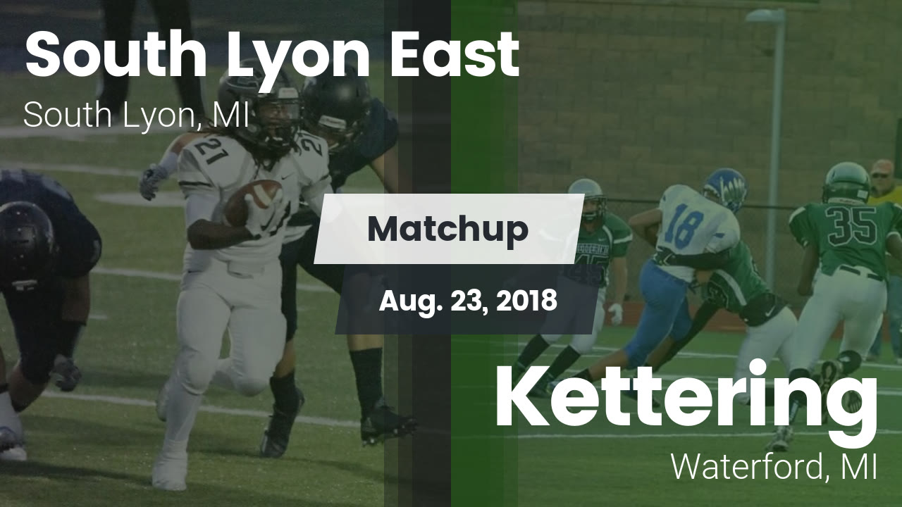 South Lyon East Hs Football Video Matchup South Lyon East Vs