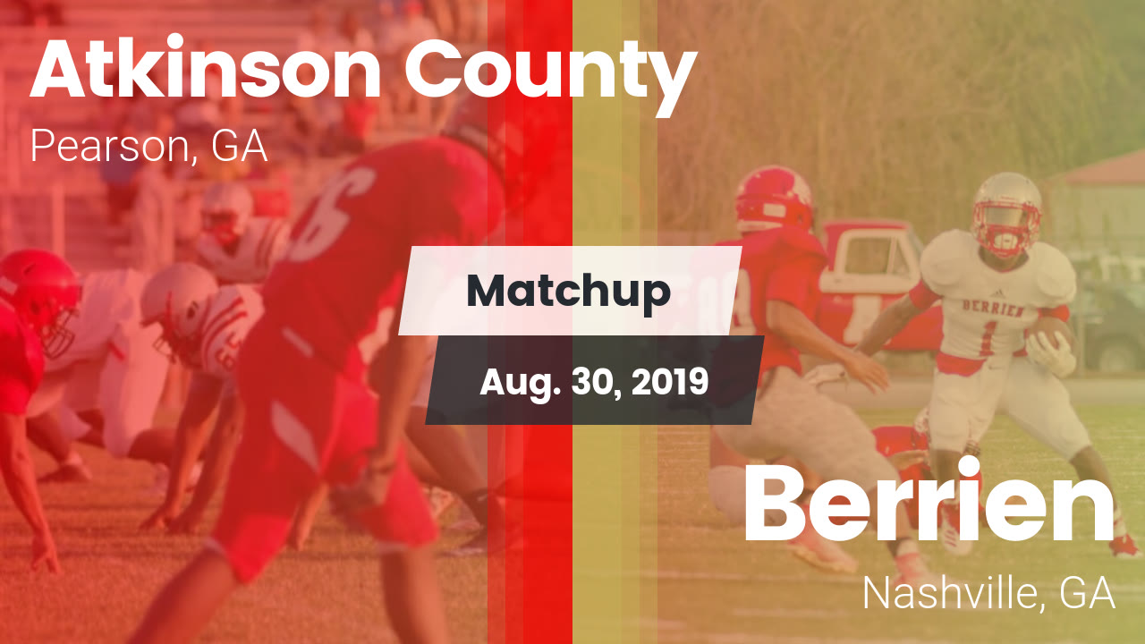 Atkinson County Hs Football Video Matchup Atkinson County Vs