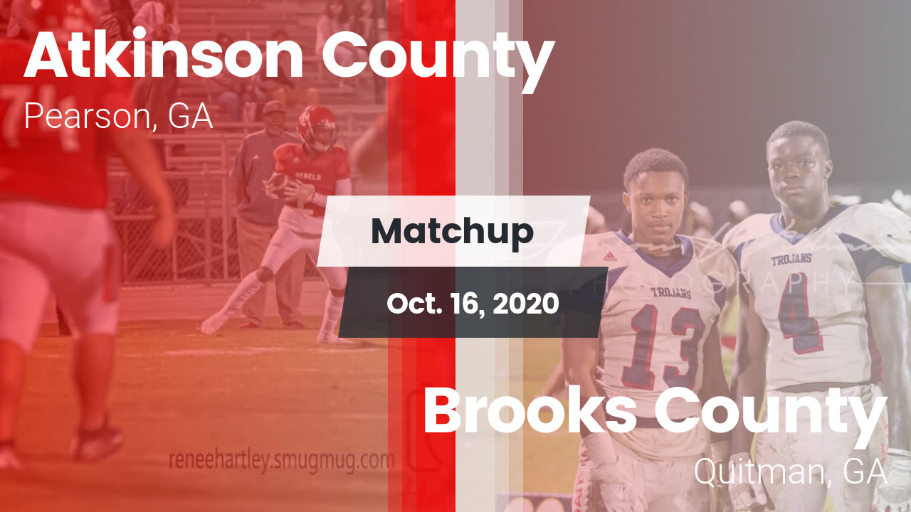 Atkinson County HS Football Video "Matchup Atkinson County vs. Brooks