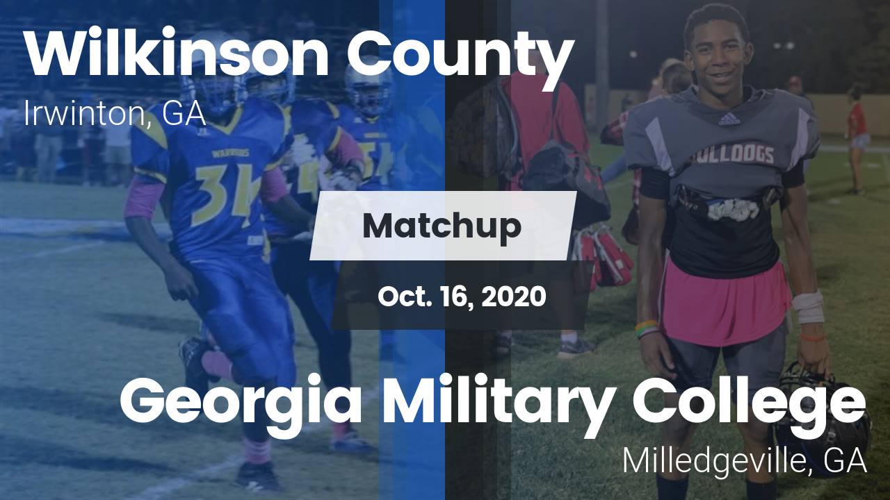 Matchup Wilkinson County vs. Military College 2020 Wilkinson