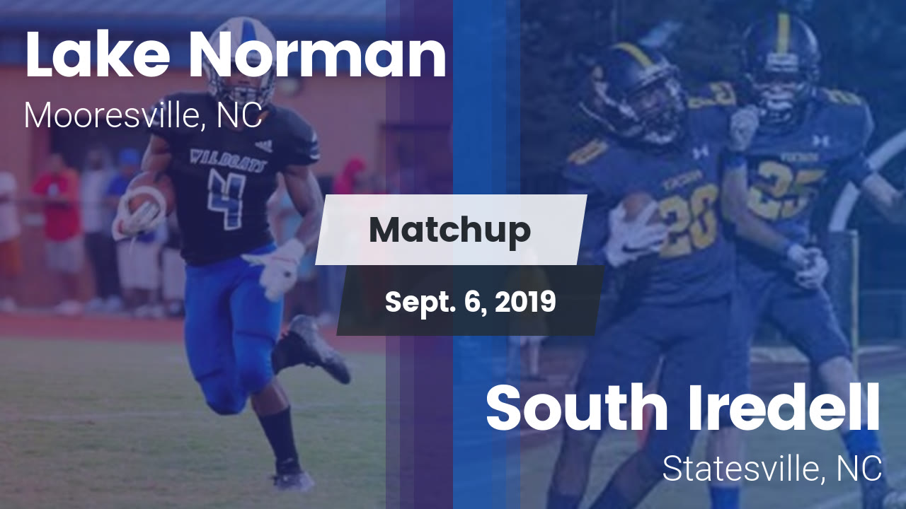Lake Norman Hs Football Video Matchup Lake Norman Vs South
