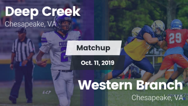 Boys Varsity Football Deep Creek High School Chesapeake