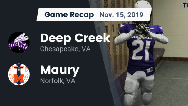 Boys Varsity Football Deep Creek High School Chesapeake
