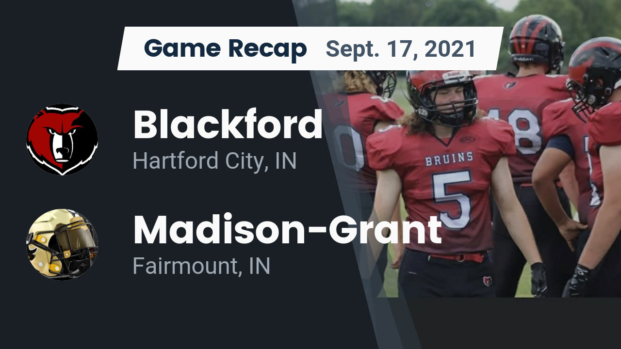 Videos - Blackford Bruins (Hartford City, IN) Varsity Football