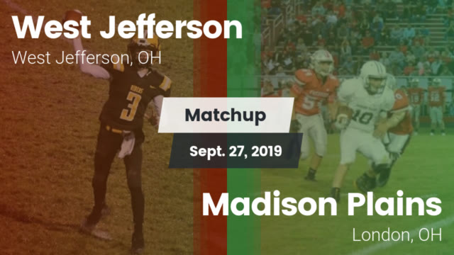 Boys Varsity Football West Jefferson High School West