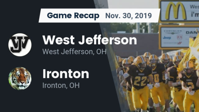 Boys Varsity Football West Jefferson High School West