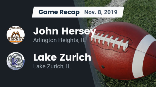 Boys Varsity Football John Hersey High School Arlington