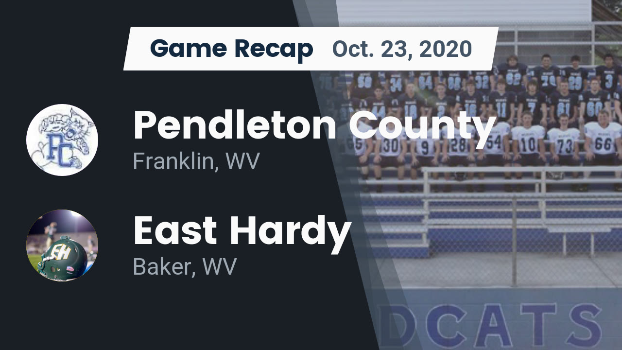 Pendleton County HS Football Video "Recap Pendleton County vs. East